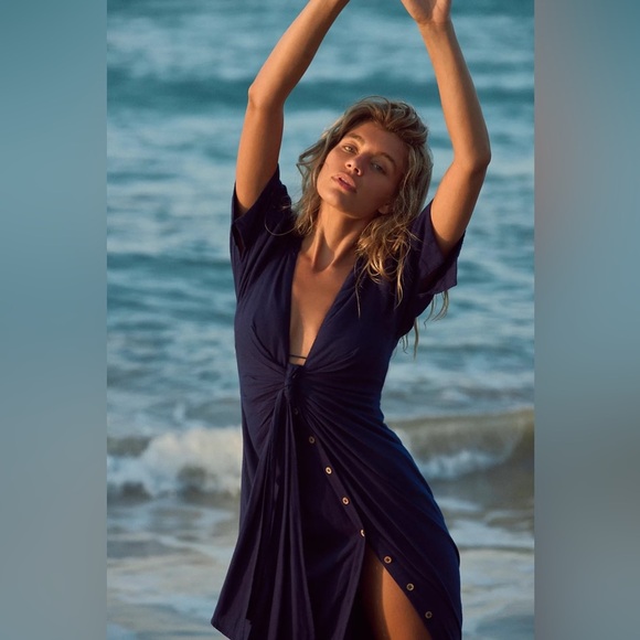 ❤️Free People Vintage Summer Midi Dress - Picture 5 of 8